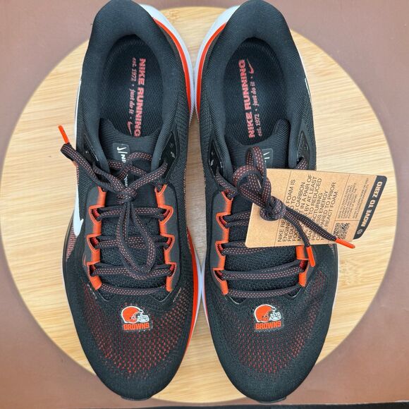 Nike Air Zoom Pegasus 41 Cleveland Browns Black-White-Orange Sz 10 NWT main image 7